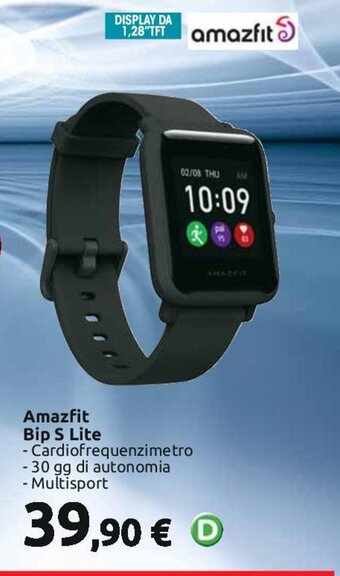 Carrefour Amazfit Bip S Lite offerta