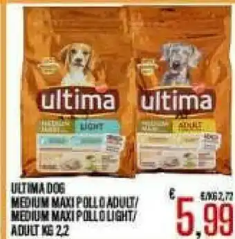 Supermercati EffePiù Ultima Cibo per cani offerta