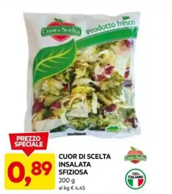 DPiù CUOR DI SCELTA INSALATA SFIZIOSA 200g offerta