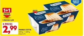 DPiù Panna Cotta 400g + 400g offerta