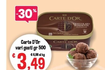 Despar Carte d'or vari gusti gr 500 offerta