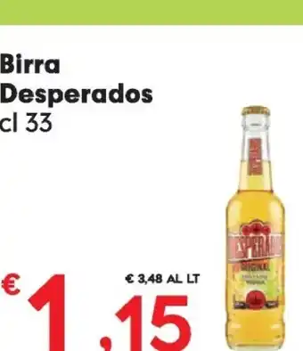 Despar Desperados birra offerta