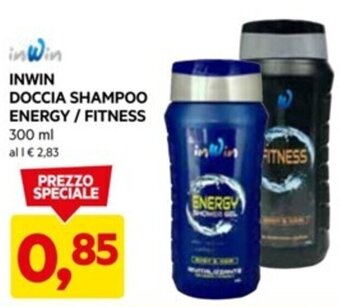 DPiù INWIN DOCCIA SHAMPOO ENERGY / FITNESS 300 ml offerta
