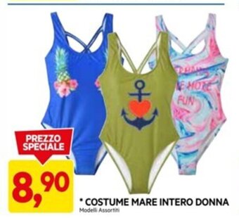 DPiù *COSTUME MARE INTERO DONNA Modelli Assortiti offerta