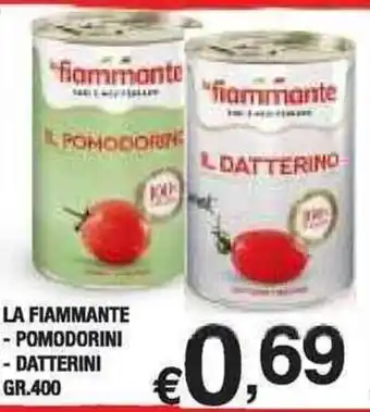 LA FIAMMANTE POMODORINI - DATTERINI gr.400