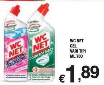 WC NET GEL VARI TIPI ML.700