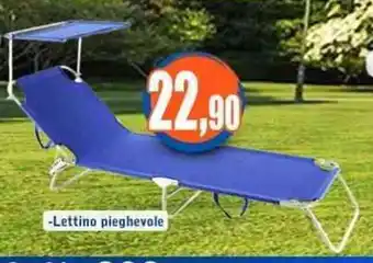 Giunigor Lettino pieghevole offerta