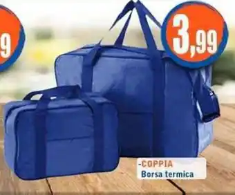 COPPIA Borsa termica