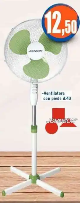 Giunigor -Ventilatore con piede cl.43 offerta