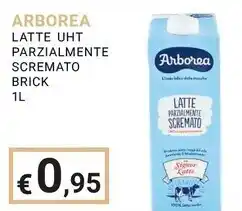 Eté Arborea latte uht parzialmente scremato brick offerta