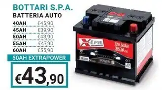 Bottari s.p.a. batteria auto