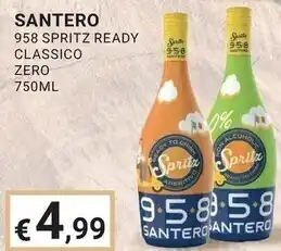 Eté Santero 958 spritz ready classico zero offerta