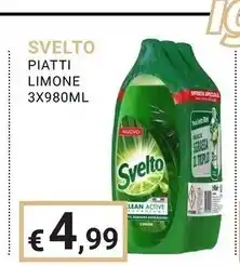 Svelto piatti limone