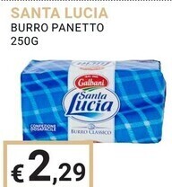 Eté Galbani santa lucia burro panetto offerta