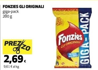 Ipercoop Fonzies gli originali offerta