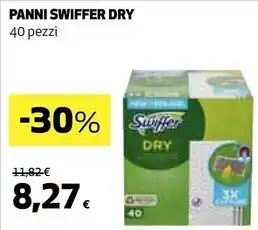 Ipercoop Swiffer panni dry offerta