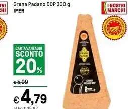 Iper La Grande Iper grana padano dop offerta