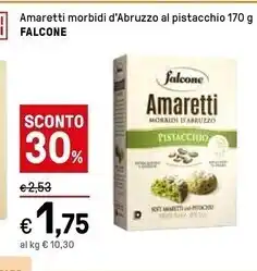 Falcone amaretti morbidi d'abruzzo al pistacchio