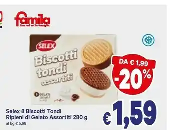 A&O Selex 8 Biscotti Tondi Assortiti offerta