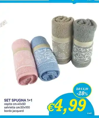 A&O Set Spugna 1+1 offerta