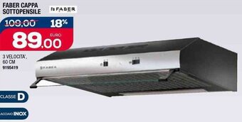 FABER CAPPA SOTTOPENSILE