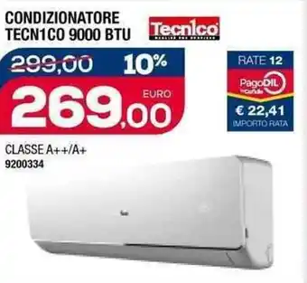 CONDIZIONATORE TECN1CO 9000 BTU