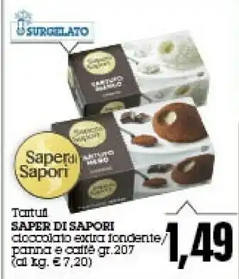 Emi Supermercati Saper di sapori Tartufi offerta