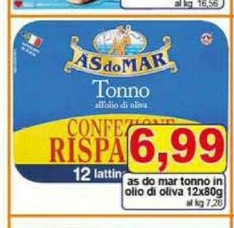 Gros Asdomar Tonno offerta