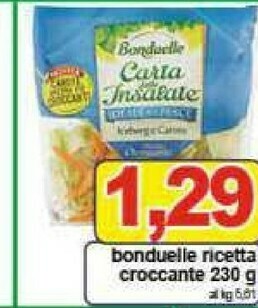 Gros Bonduelle Insalata offerta