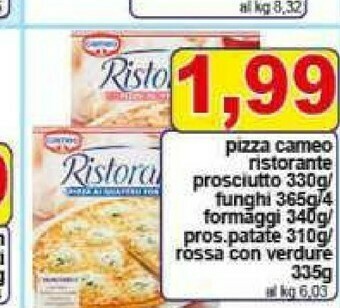 Gros Cameo Pizza Ristorante offerta