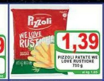 Gros Pizzoli Patatine offerta