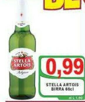 Gros Stella artois Birra offerta