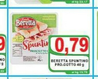 Gros Beretta Prosciutto crudo offerta