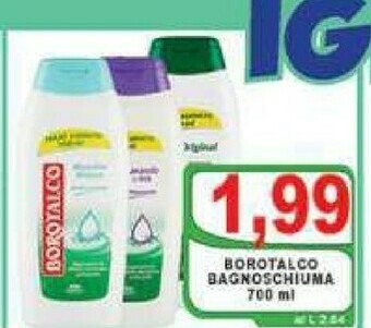 Gros Borotalco Bagnoschiuma offerta
