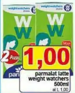 Pewex Parmalat Latte parzialmente scremato offerta