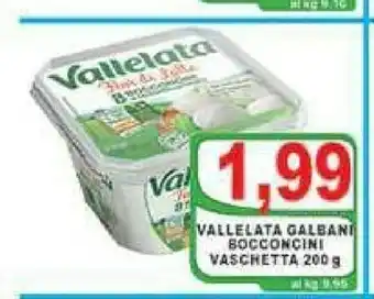 Top Supermercati Vallelata Mozzarella offerta