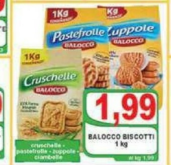 Top Supermercati Balocco Biscotti offerta