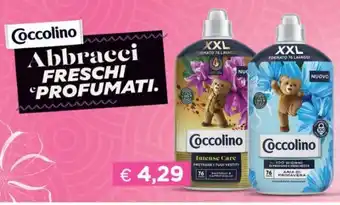Acqua & Sapone Coccolino Abbracci FRESCHI PROFUMATI. offerta