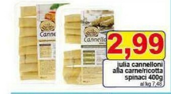 Gros Julia Cannelloni offerta