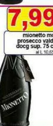 Gros Mionetto Prosecco offerta