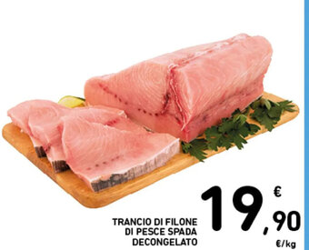 Spazio Conad TRANCIO DI FILONE DI PESCE SPADA DECONGELATO offerta