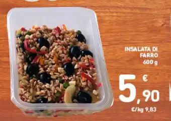 Spazio Conad INSALATA DI FARRO 600 g offerta
