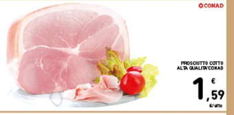 Spazio Conad PROSCIUTTO COTTO ALTA QUALITA'CONAD offerta