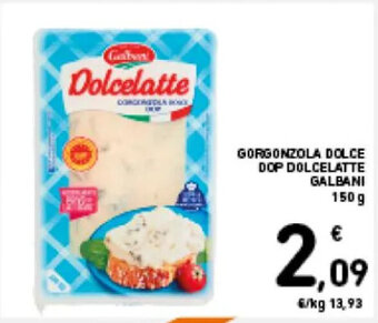 Spazio Conad GORGONZOLA DOLCE DOP DOLCELATTE GALBANI 150 g offerta