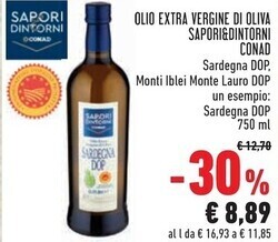 Conad City Conad sapori & dintorni olio extra vergine di oliva offerta