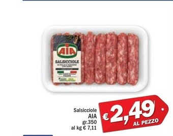 Ard Discount Aia salsicciole offerta