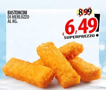 Il Genio Supermercato BASTONCINI DI MERLUZZO offerta