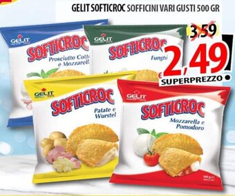 Il Genio Supermercato GELIT SOFTICROC SOFFICINI VARI GUSTI 500 GR offerta