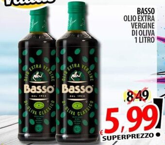 Il Genio Supermercato BASSO OLIO EXTRA VERGINE DI OLIVA 1 LITRO offerta