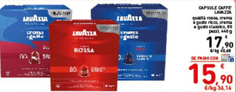 Spazio Conad CAPSULE CAFFE LAVAZZA 440 g offerta